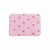 Sweetheart Quilted Laptop Sleeve | Pink Heart Cotton Laptop Case | Handmade Laptop Cover 15 Inch