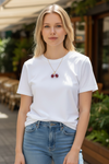 🍒 Cherry Pendant Necklace | Trendy Gold Jewellery Australia