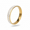 White Enamel Heritage Bangle