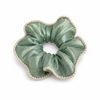 Pearl Trim Scrunchies Set