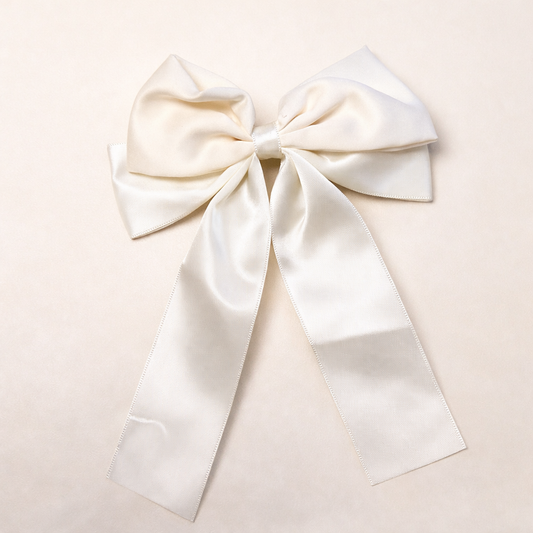 Satin Luxe Bow Hair Clip | Elegant Hair Accessories Australia
