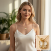 Golden Butterfly Pearl Necklace – Luxe Charm Edition