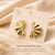 Golden Muse Fan Studs
