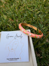 Bloom Enamel Bangle Stack