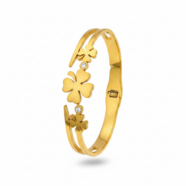 Lucky Clover Bangle