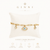 Evil Eye Charm Bracelet – Gold Link Chain (Waterproof & Tarnish-Free)