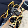 Golden Bloom Claw Clip