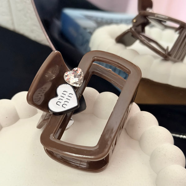 Sweetheart Claw Clip 💕 | Elegant Hair Accessories Australia