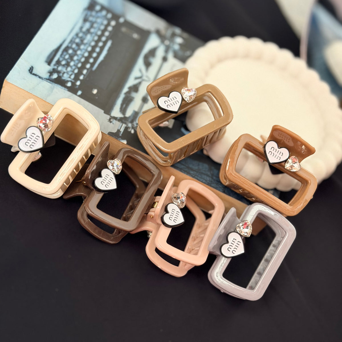 Sweetheart Claw Clip 💕 | Elegant Hair Accessories Australia