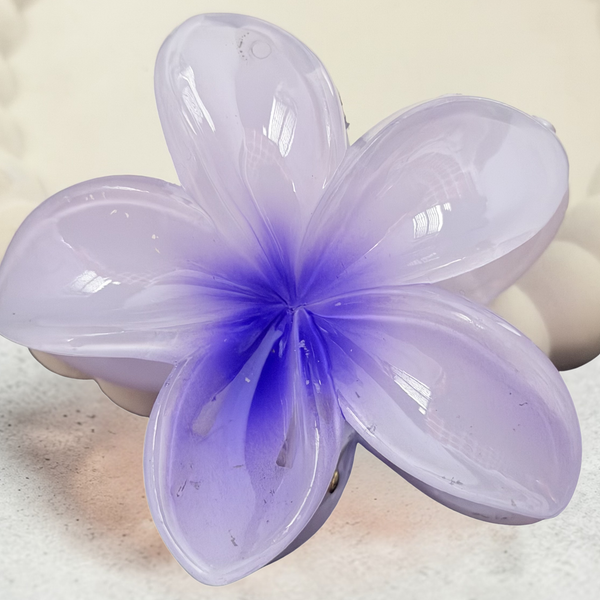 Glow Petal Claw Clip