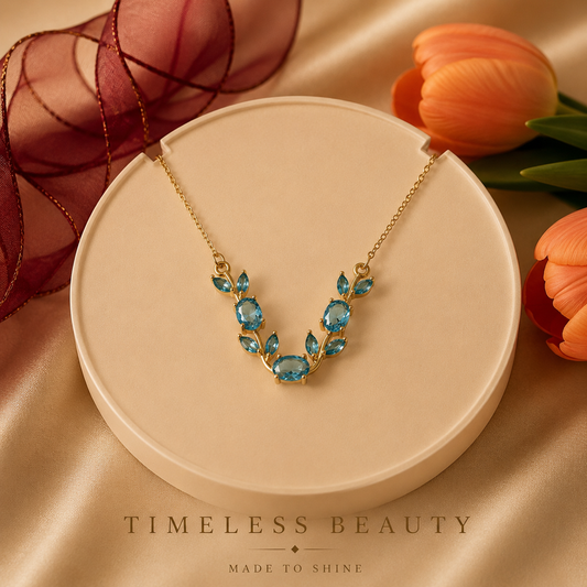 Tulip Bloom Pendant Necklace