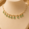 Emerald Rain Drop Necklace 💚✨