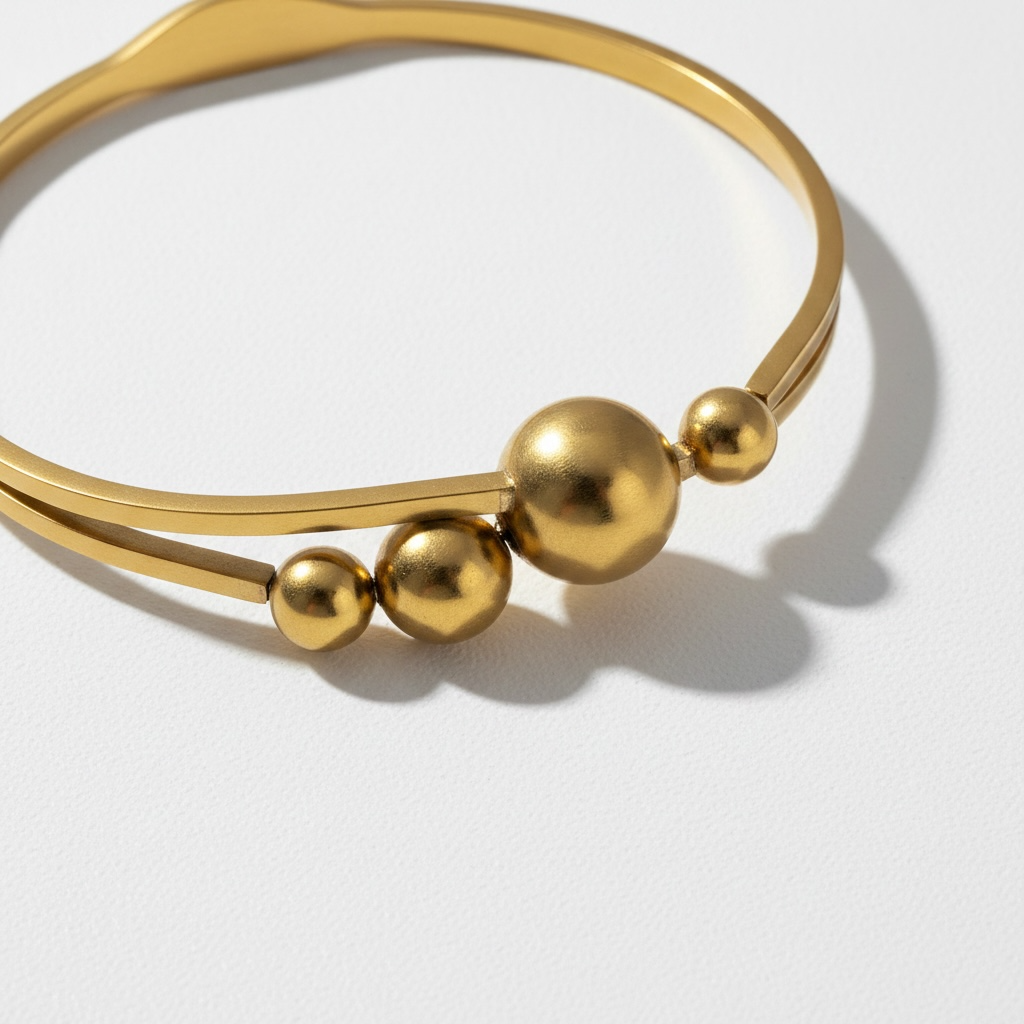 Luna Bead Cuff Bangle