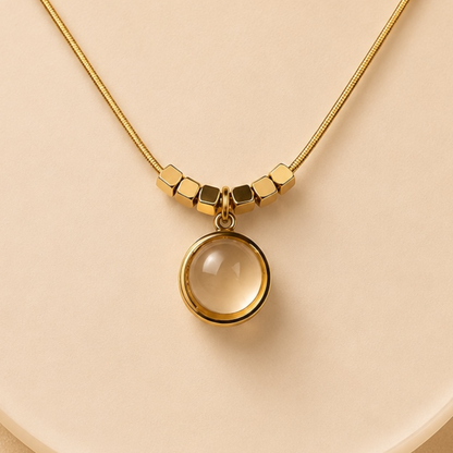 Golden Mist Pendant Necklace ✨