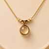Golden Mist Pendant Necklace ✨