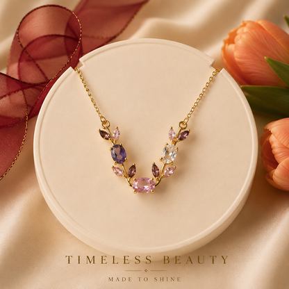 Tulip Bloom Pendant Necklace