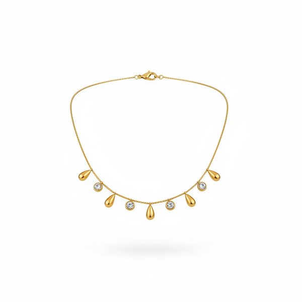 Golden Dew Drop Necklace ✨