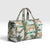 Handmade Quilted Indian Block Print Duffel Bag | Cotton Weekender Travel Bag | Safari Print