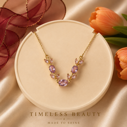 Tulip Bloom Pendant Necklace