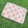 Blush Bloom Quilted Laptop Sleeve | Handmade Floral Cotton Laptop Case | 15 Inch Laptop Cover