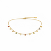 Aurora Crystal Charm Necklace