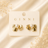 Pearl Ribbon Statement Earrings