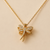 Celestial Butterfly Tassel Necklace – Gold Luxe Charm