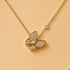 Luxe Butterfly Crystal Necklace