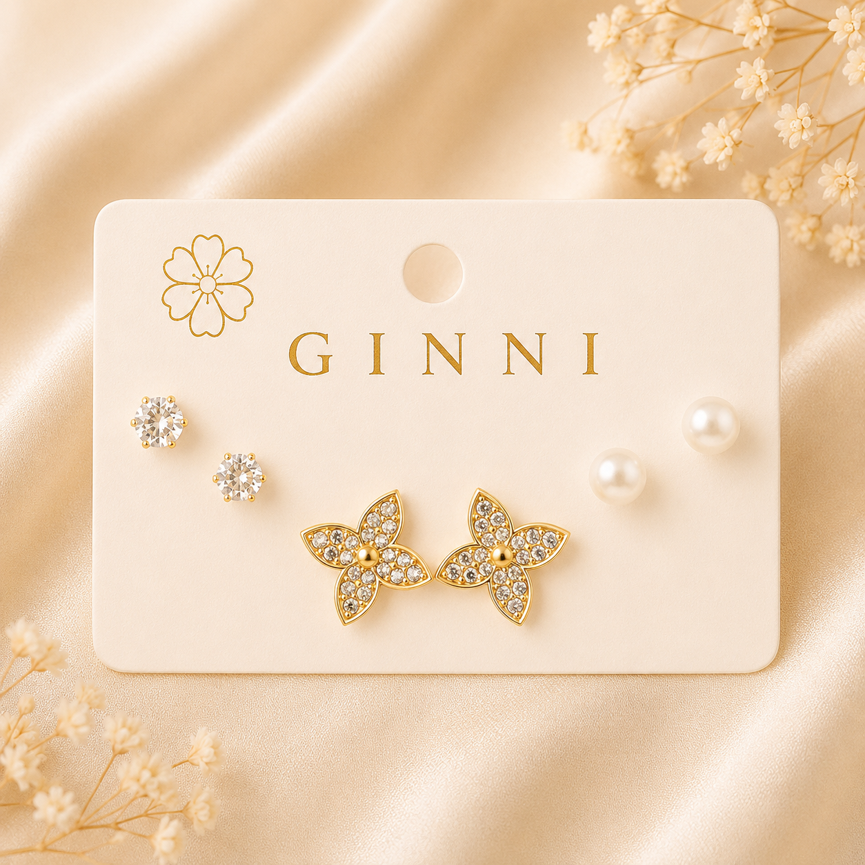 Pearl Bloom Trio Set ✨