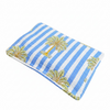 Coastal Palm Quilted Laptop Sleeve | Handmade Cotton Laptop Case | 15 Inch Laptop Cover