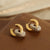 Aurora Interchangeable Crystal Huggie Earrings