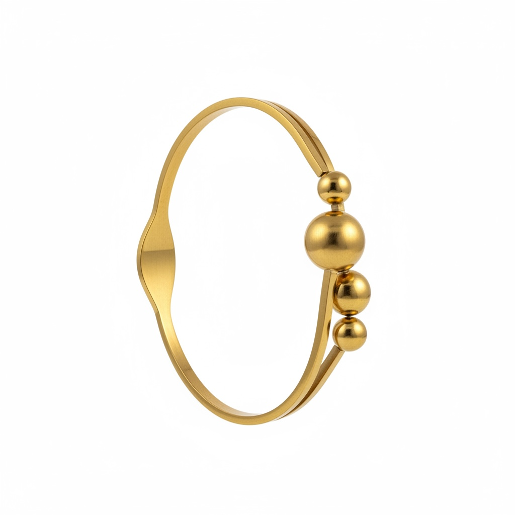 Luna Bead Cuff Bangle