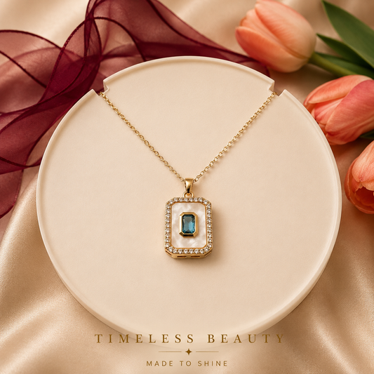 Azure Glow Luxe Necklace 💎✨