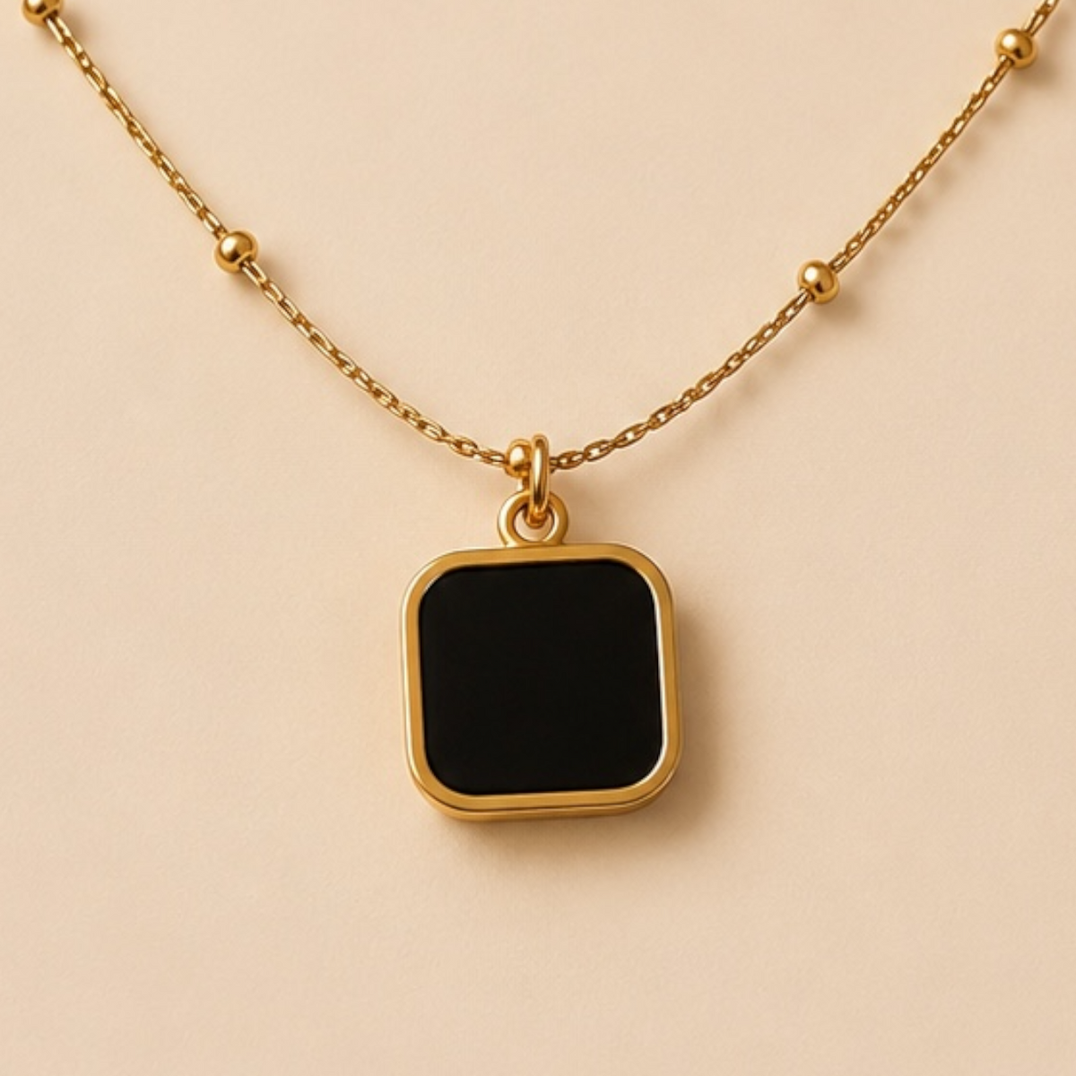 Midnight Luxe Pendant Necklace 🖤✨