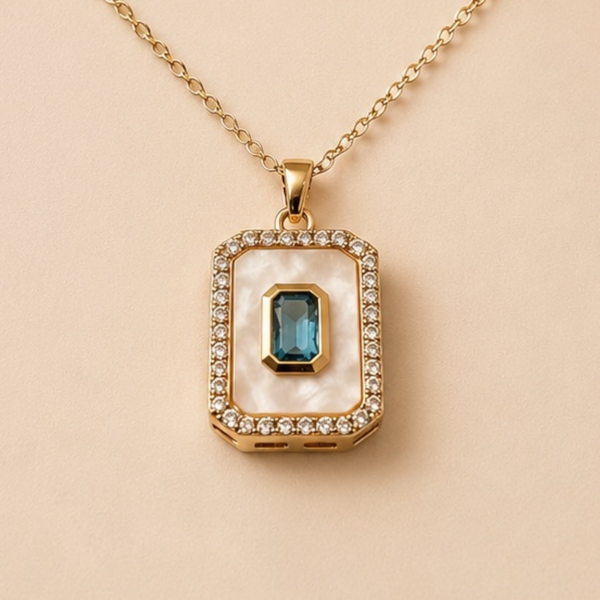 Azure Glow Luxe Necklace 💎✨