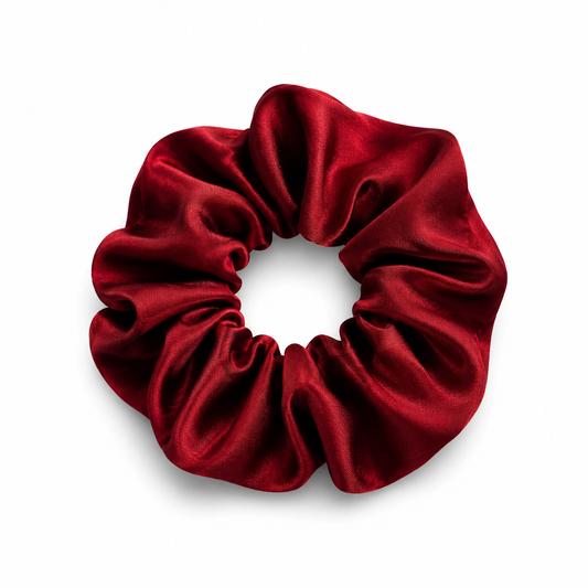 Classic Satin Mini Scrunchies  | Soft Everyday Hair Ties