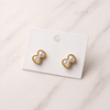 Pearl Bow Mini Studs