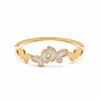 Flutter Pearl Butterfly Bangle