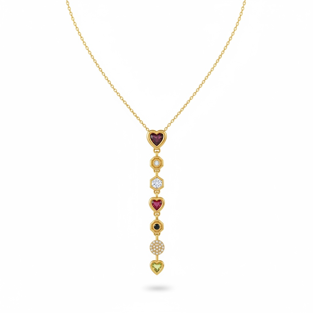 Aurora Love Drop Necklace ✨❤️