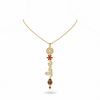 Celeste Lucky Love Necklace – Gold Charm Pendant