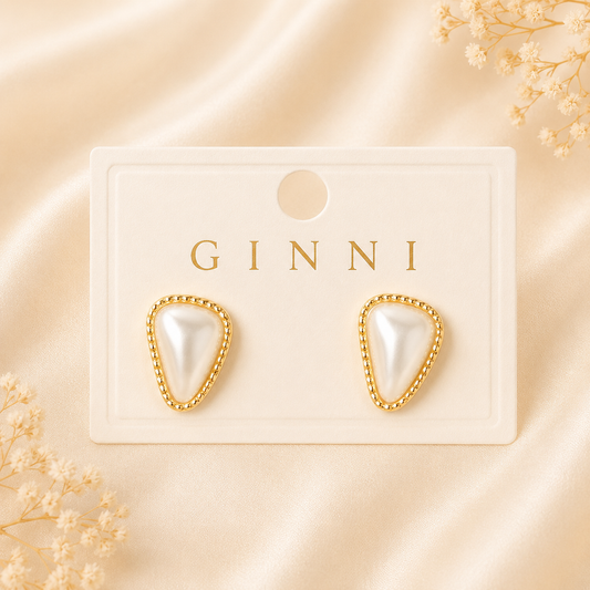 ✨ Pearl Glow Statement Studs ✨
