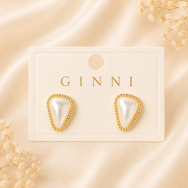 ✨ Pearl Glow Statement Studs ✨