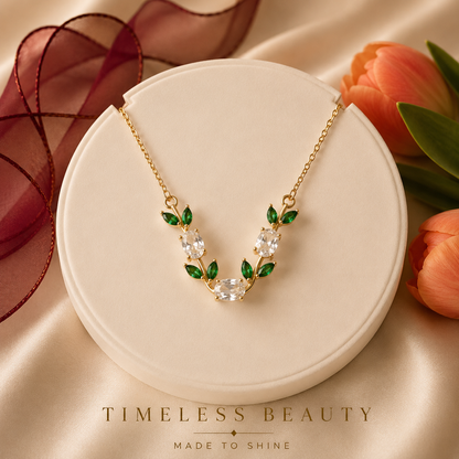 Tulip Bloom Pendant Necklace