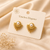 Golden Aura Pearl Earrings ✨