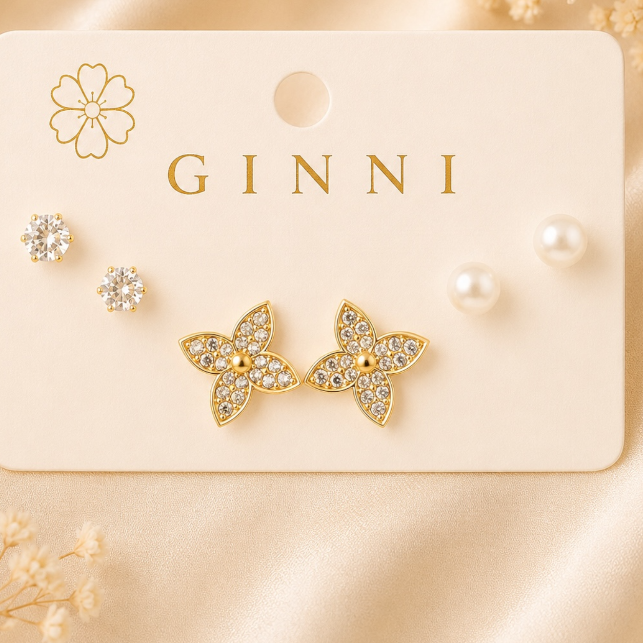 Pearl Bloom Trio Set ✨
