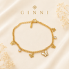 Golden Butterfly Charm Bracelet – Minimal Statement