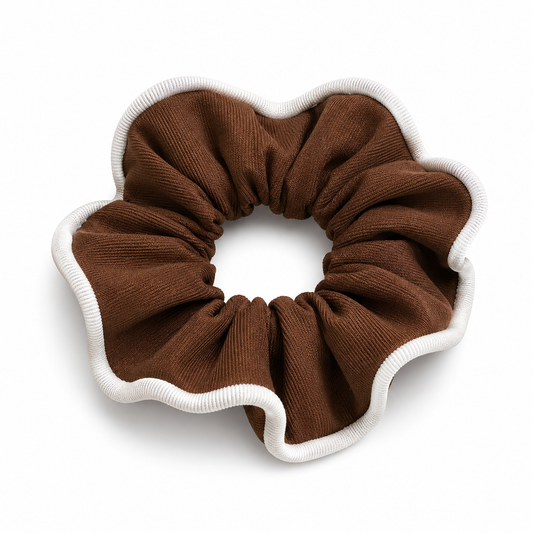 Neutral Contrast Scrunchies