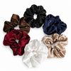 Classic Satin Mini Scrunchies| Soft Everyday Hair Ties
