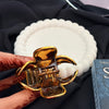 Golden Bloom Claw Clip