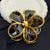 Golden Bloom Claw Clip